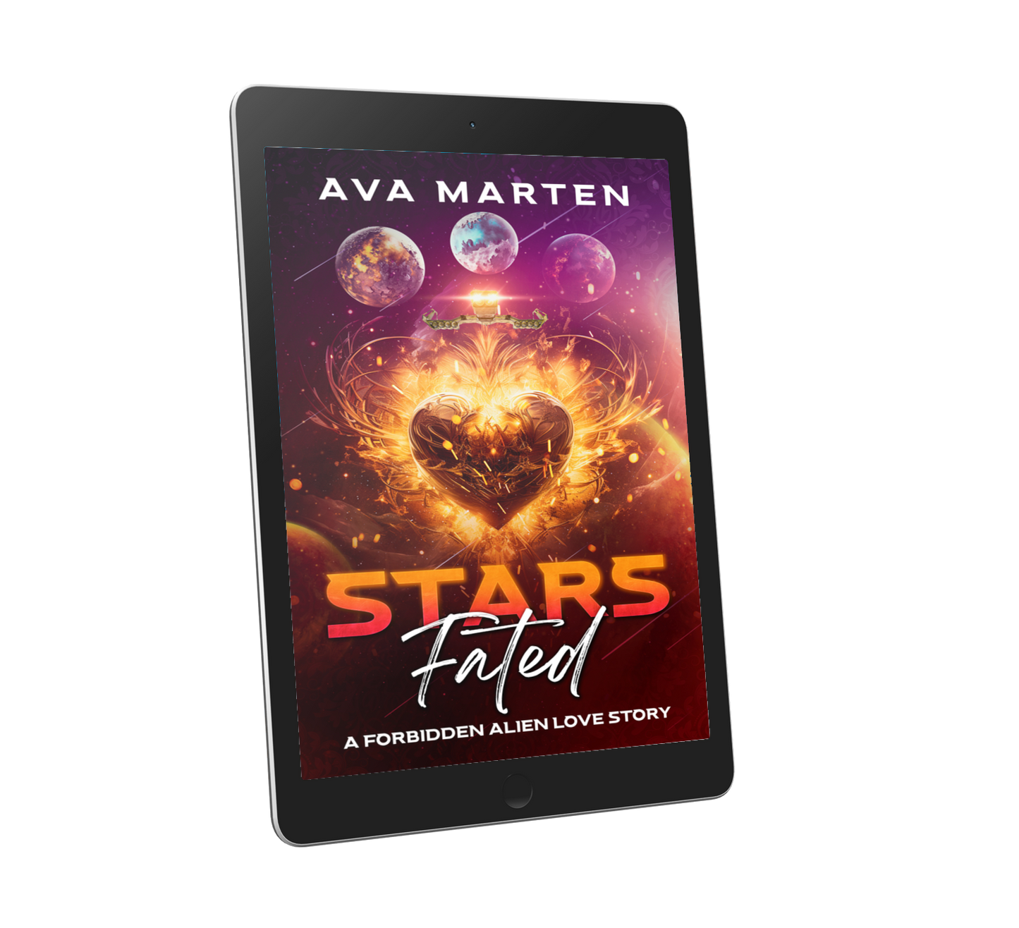 Stars Fated: A Forbidden Alien Love Story. Sci-fi romance ebook, by Ava Marten